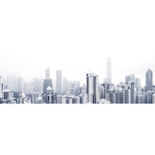 Lade das Bild in den Galerie-Viewer, Aluminiumbild White Skyline Panorama