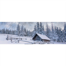 Lade das Bild in den Galerie-Viewer, Poster Winter Idylle Panorama