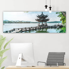 Lade das Bild in den Galerie-Viewer, Poster Landschaft West Lake Panorama