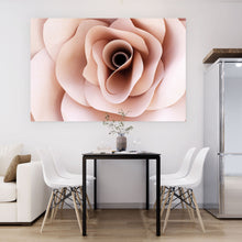 Lade das Bild in den Galerie-Viewer, Aluminiumbild Zarte Rose Querformat