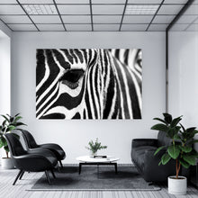 Lade das Bild in den Galerie-Viewer, Acrylglasbild Zebra Querformat