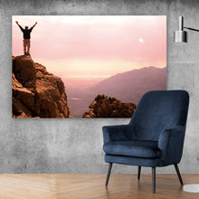 Lade das Bild in den Galerie-Viewer, Poster Ziel erreicht Querformat