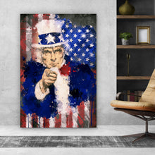 Lade das Bild in den Galerie-Viewer, Acrylglasbild We Want You Hochformat
