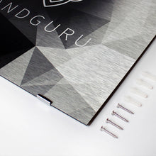 Lade das Bild in den Galerie-Viewer, Aluminiumbild gebürstet Niedliches Fuchsdesign Quadrat
