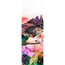 Lade das Bild in den Galerie-Viewer, Leinwandbild Adler Modern Art Panorama Hoch
