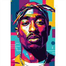 Lade das Bild in den Galerie-Viewer, Acrylglasbild Amerikanischer Rapper Hochformat

