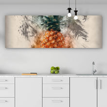 Lade das Bild in den Galerie-Viewer, Acrylglasbild Ananas Abstrakt Panorama
