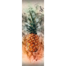 Lade das Bild in den Galerie-Viewer, Aluminiumbild gebürstet Ananas Abstrakt Panorama Hoch
