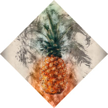 Lade das Bild in den Galerie-Viewer, Spannrahmenbild Ananas Abstrakt Raute
