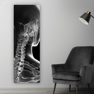 Poster Anatomische Röntgenkunst Panorama Hoch