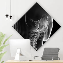 Lade das Bild in den Galerie-Viewer, Acrylglasbild Anatomische Röntgenkunst Raute
