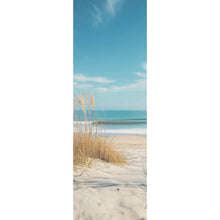 Lade das Bild in den Galerie-Viewer, Leinwandbild Atemberaubender Strand mit sanften Wellen Panorama Hoch
