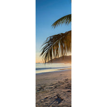 Lade das Bild in den Galerie-Viewer, Acrylglasbild Atemberaubender Strand Sonnenuntergang Panorama Hoch
