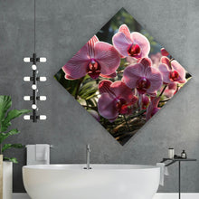Lade das Bild in den Galerie-Viewer, Leinwandbild Beeindruckende Orchideen im Naturparadies Raute
