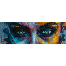 Lade das Bild in den Galerie-Viewer, Poster Beeindruckendes Gesichtsgraffiti Panorama
