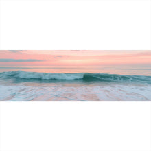 Lade das Bild in den Galerie-Viewer, Acrylglasbild Beruhigendes Meer am Strand Panorama
