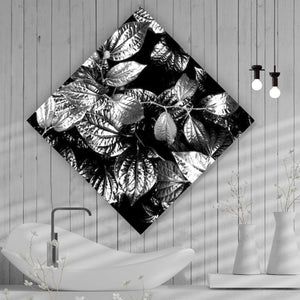 Poster Blätterwald Raute