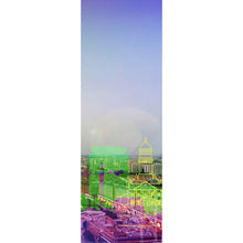 Lade das Bild in den Galerie-Viewer, Leinwandbild Bunte Berlin Skyline Geometrisch Panorama Hoch
