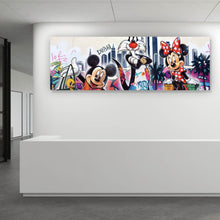 Lade das Bild in den Galerie-Viewer, Poster Pop Art Shopping in Dubai Panorama
