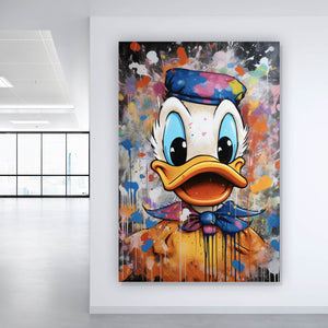 Poster Abstrakt Donald Hochformat