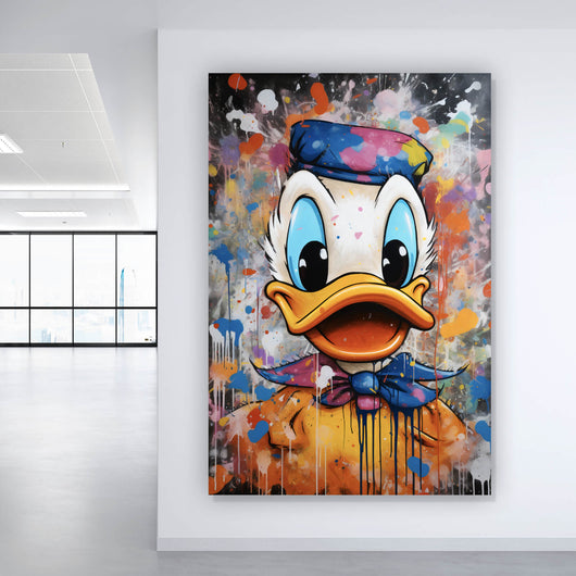 Poster Abstrakt Donald Hochformat