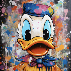 Acrylglasbild Abstrakt Donald Quadrat