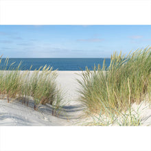 Lade das Bild in den Galerie-Viewer, Aluminiumbild gebürstet Dünen an der Nordsee Querformat

