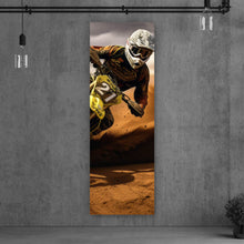 Lade das Bild in den Galerie-Viewer, Poster Dynamisches Motocross in vollem Schwung Panorama Hoch
