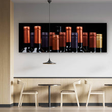 Lade das Bild in den Galerie-Viewer, Poster Edle Weinflaschen Panorama
