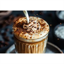 Lade das Bild in den Galerie-Viewer, Acrylglasbild Edler Kaffee Genuss mit Sahnehaube Querformat
