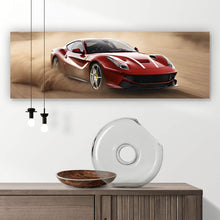 Lade das Bild in den Galerie-Viewer, Poster Edler Sportwagen im Wüstensand Panorama
