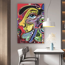Lade das Bild in den Galerie-Viewer, Acrylglasbild Face Abstract Art No.5 Hochformat
