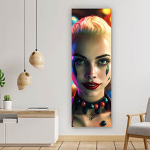 Lade das Bild in den Galerie-Viewer, Poster Farbenfrohes Portrait Harley Panorama Hoch
