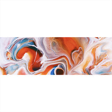 Lade das Bild in den Galerie-Viewer, Leinwandbild Fluid Art Explosion Panorama
