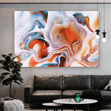 Lade das Bild in den Galerie-Viewer, Acrylglasbild Fluid Art Explosion Querformat
