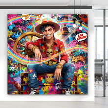 Lade das Bild in den Galerie-Viewer, Spannrahmenbild Frecher Luxus Junge Quadrat
