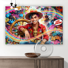 Lade das Bild in den Galerie-Viewer, Spannrahmenbild Frecher Luxus Junge Querformat
