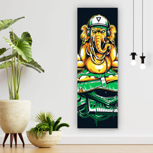 Lade das Bild in den Galerie-Viewer, Poster Ganesha Dj Panorama Hoch
