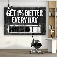 Lade das Bild in den Galerie-Viewer, Poster Get Better Every Day Querformat
