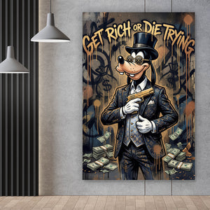 Poster Get Rich or Die Trying Hochformat