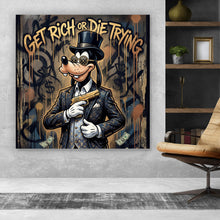 Lade das Bild in den Galerie-Viewer, Poster Get Rich or Die Trying Quadrat

