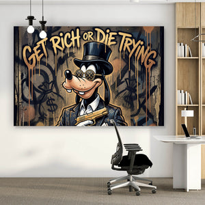 Poster Get Rich or Die Trying Querformat