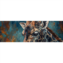 Lade das Bild in den Galerie-Viewer, Poster Giraffe genießt Bier Panorama
