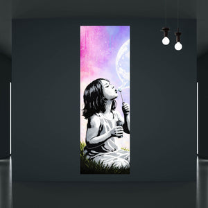 Acrylglasbild Keep Dreaming Panorama Hoch