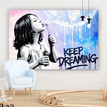 Lade das Bild in den Galerie-Viewer, Acrylglasbild Keep Dreaming Querformat

