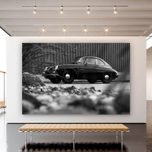 Poster Klassischer Sportwagen mit zeitloser Eleganz Querformat