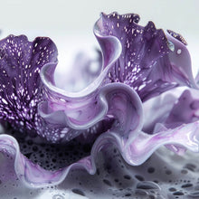 Lade das Bild in den Galerie-Viewer, Poster Korallisch Fluid Art Quadrat
