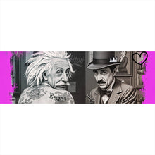 Lade das Bild in den Galerie-Viewer, Aluminiumbild Life Beautiful Retro Tattoo Panorama
