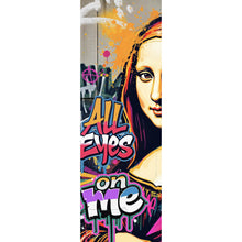 Lade das Bild in den Galerie-Viewer, Poster Lisa im modernen Graffiti Still Pop Art Panorama Hoch
