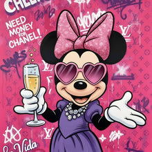 Lade das Bild in den Galerie-Viewer, Leinwandbild Luxus Maus Quadrat
